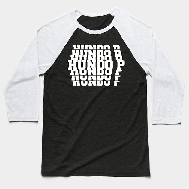 HUNDO P 3D Baseball T-Shirt by MarkBlakeDesigns